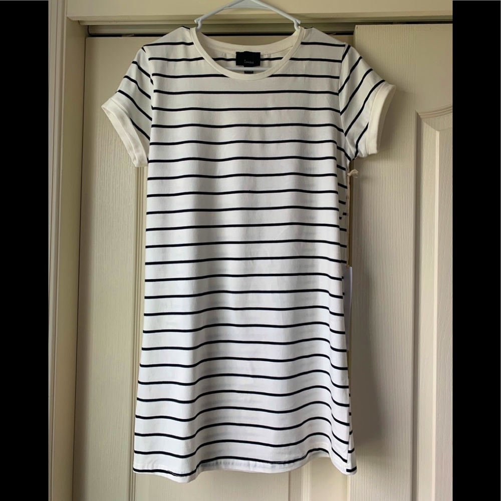 Striped T-shirt Dress